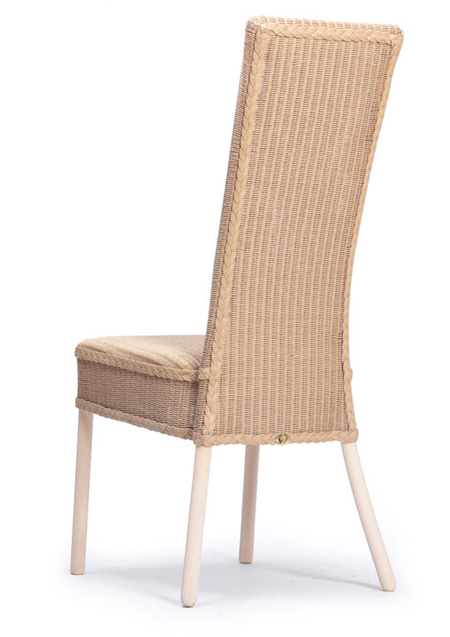 Lloyd Loom Cranford Dining Chair with padded weave seat and double weave back TC031