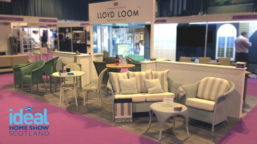 Lloyd Loom at the ideal home show scotland