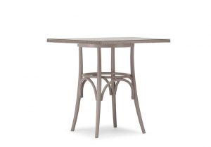 Lloyd Loom Bistro Square Table Weave & Glass Top TT011G